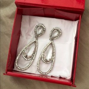 Kenneth lane teardrop earrings